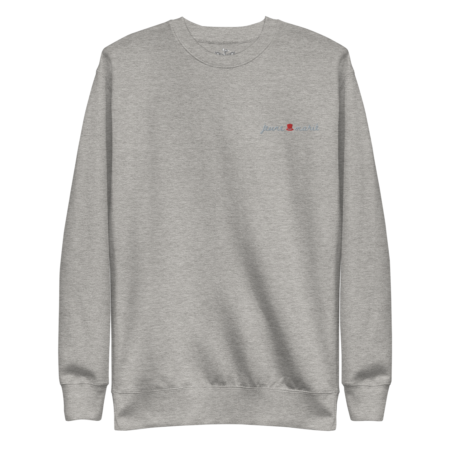 The Groom "Jeune Marié" Premium Soft Embroidered Sweatshirt | 100% Cotton Exterior