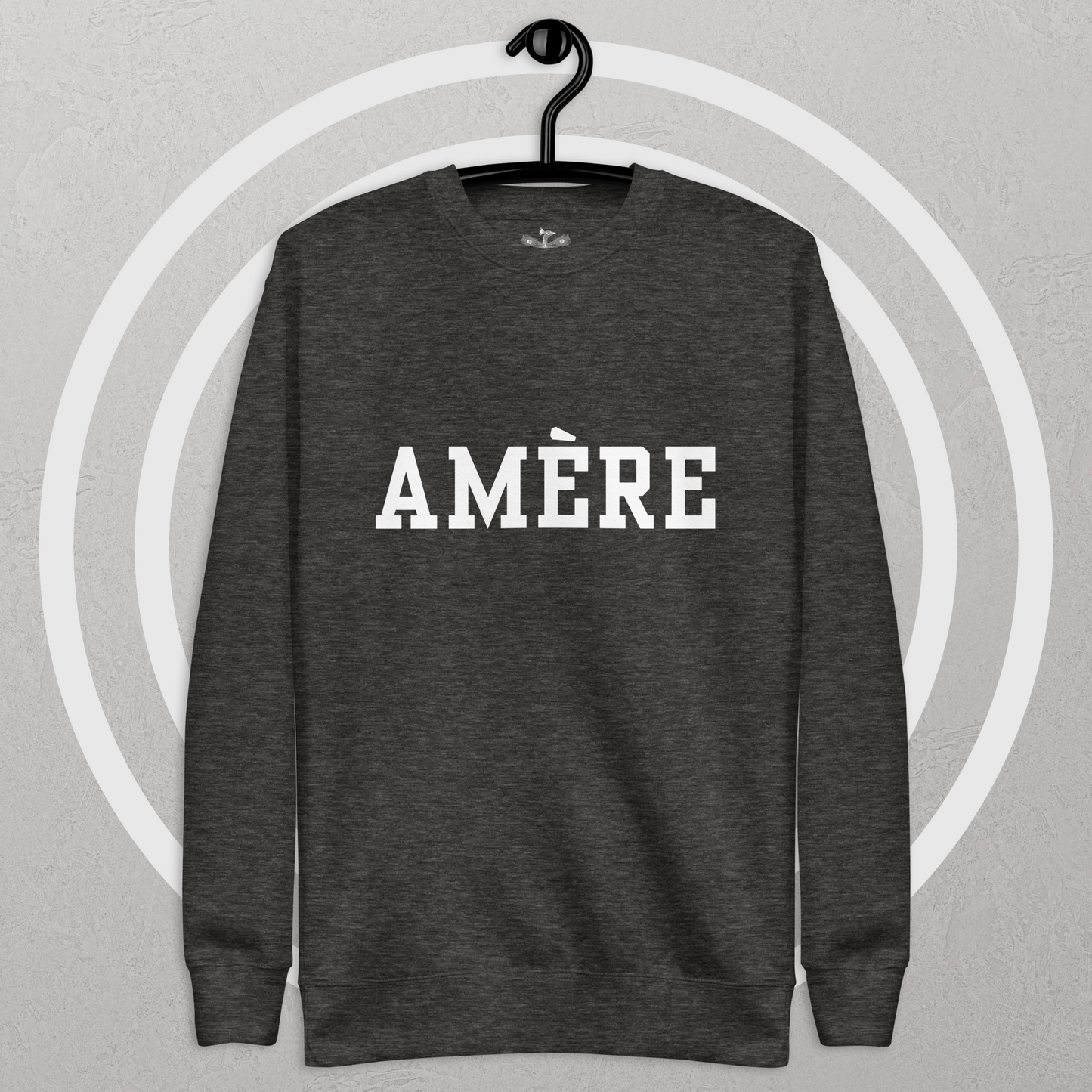 Amère (Bitter) | Premium French Café Sweatshirt