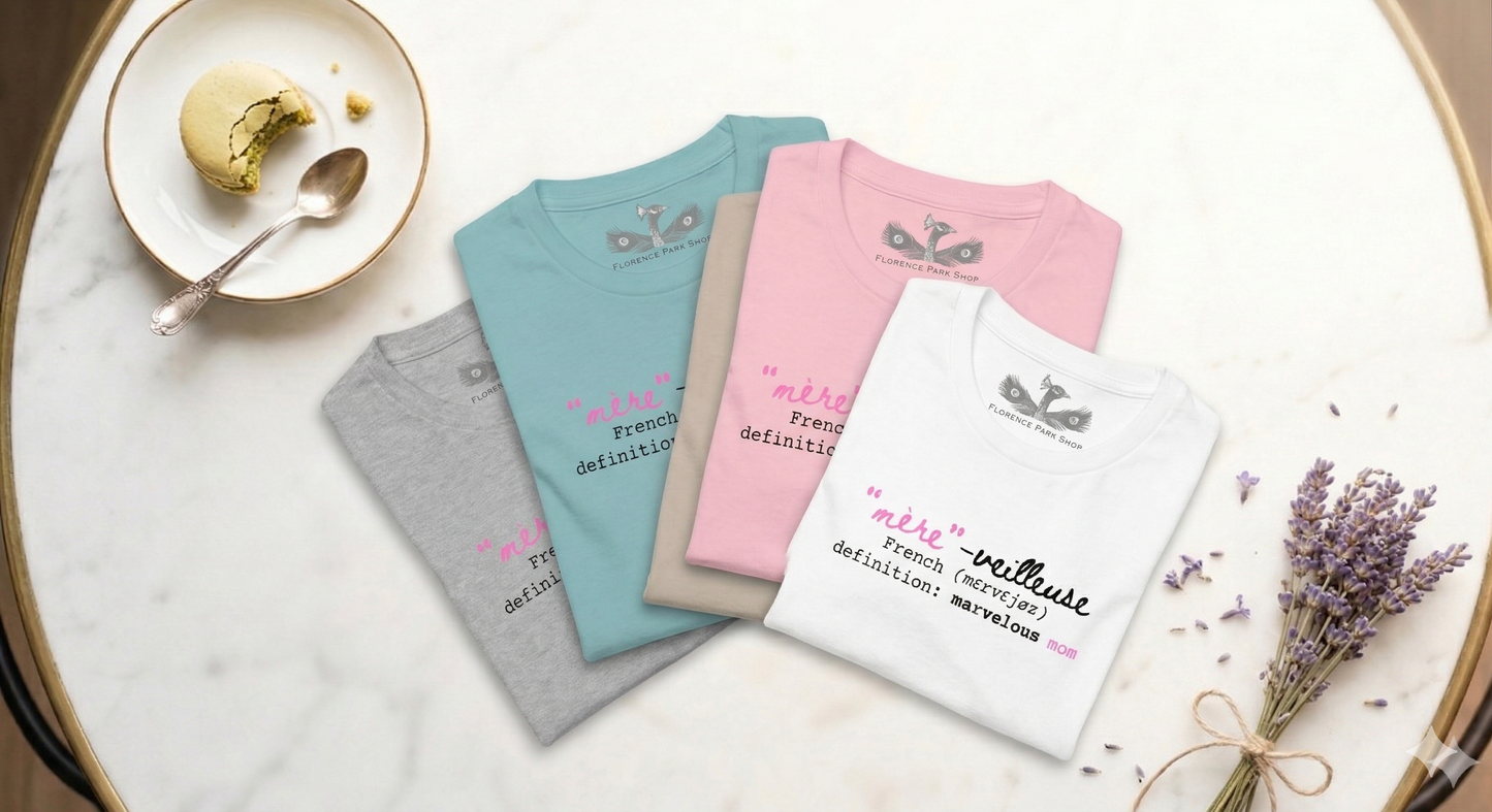 "Mère-veilleuse" Marvelous Mom Softest Relaxed T-Shirt