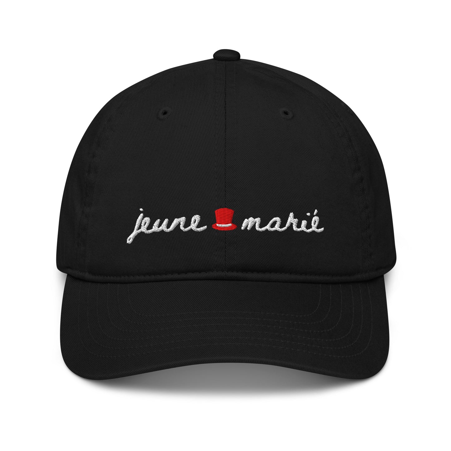 The Groom Jeune Marié Organic Embroidered Baseball Cap