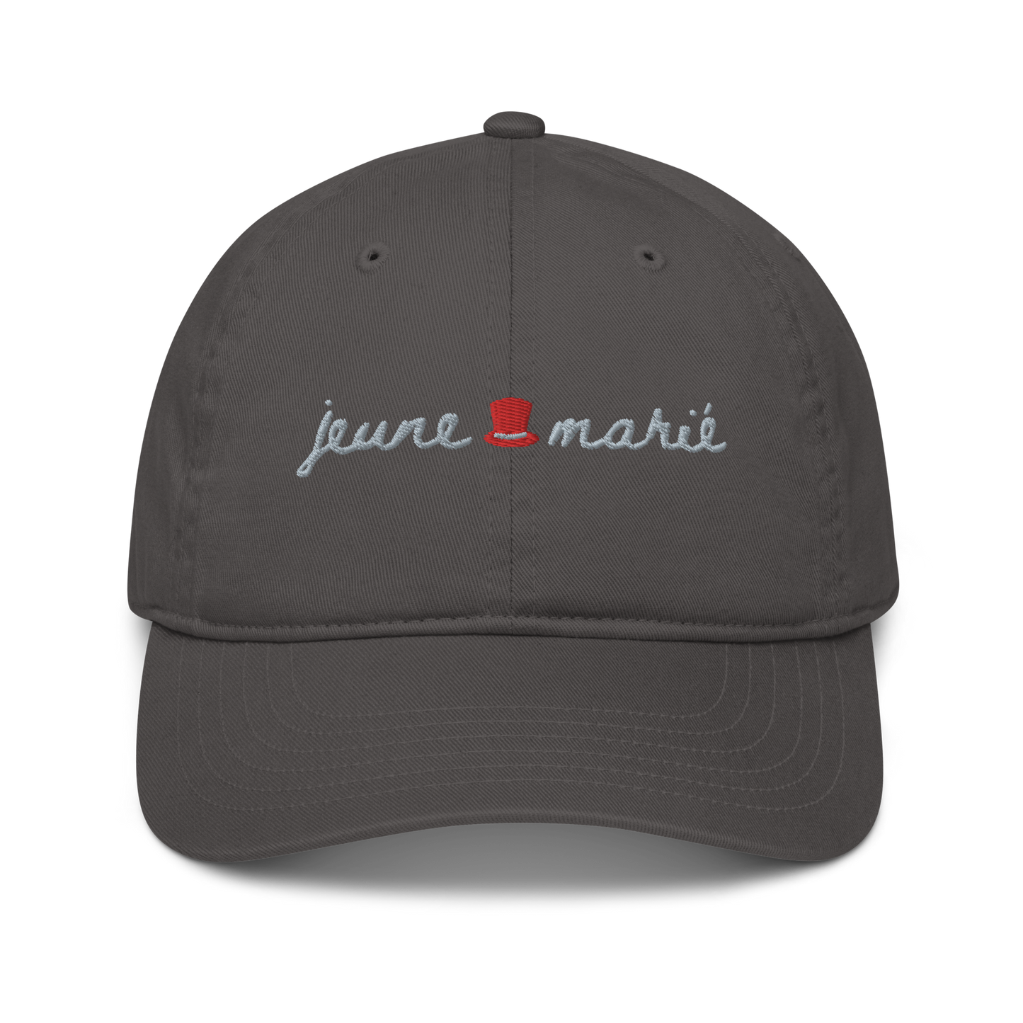 The Groom Jeune Marié Organic Embroidered Baseball Cap