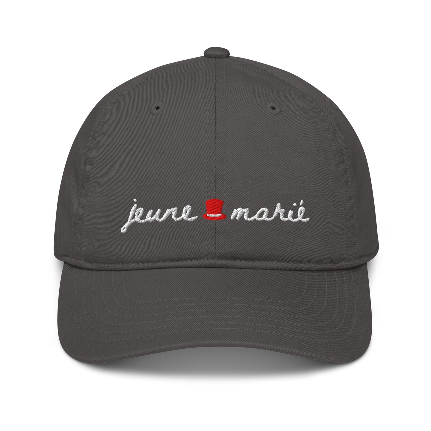 The Groom Jeune Marié Organic Embroidered Baseball Cap