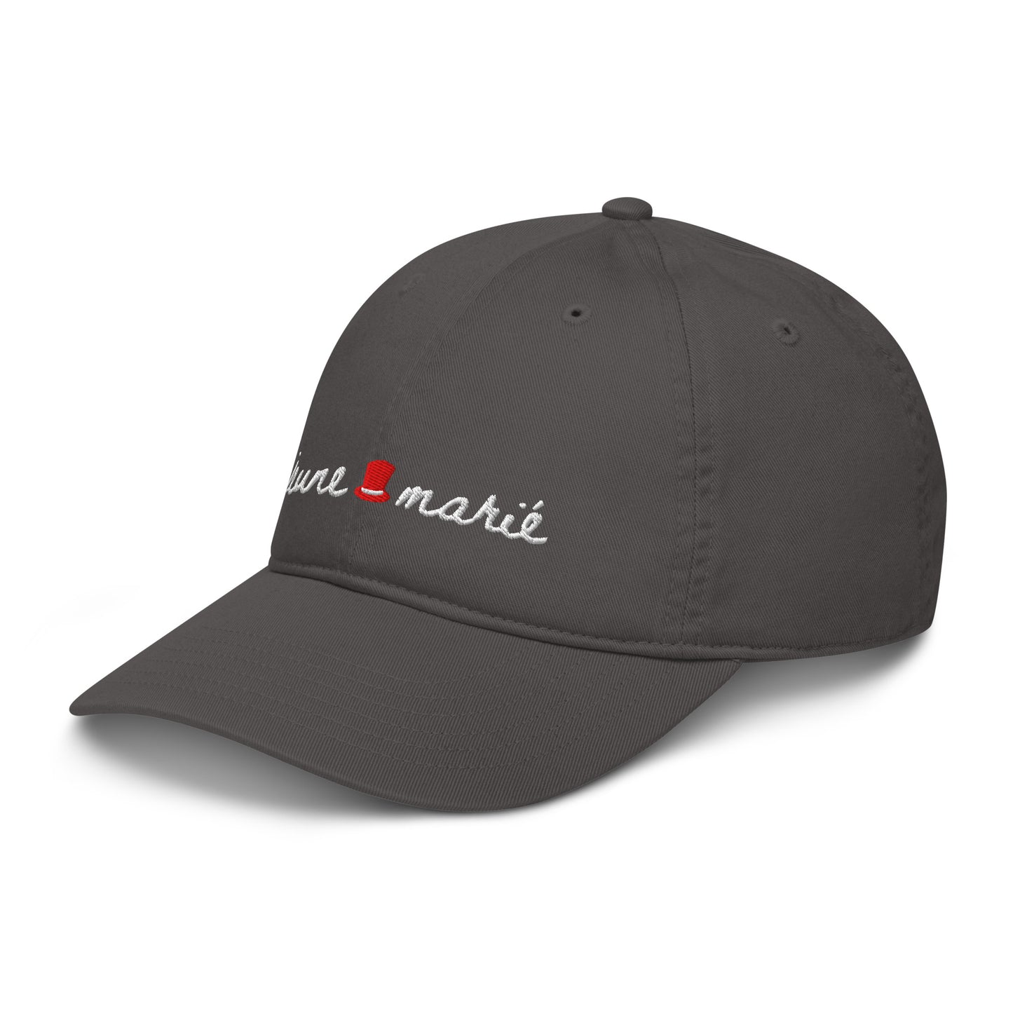 The Groom Jeune Marié Organic Embroidered Baseball Cap