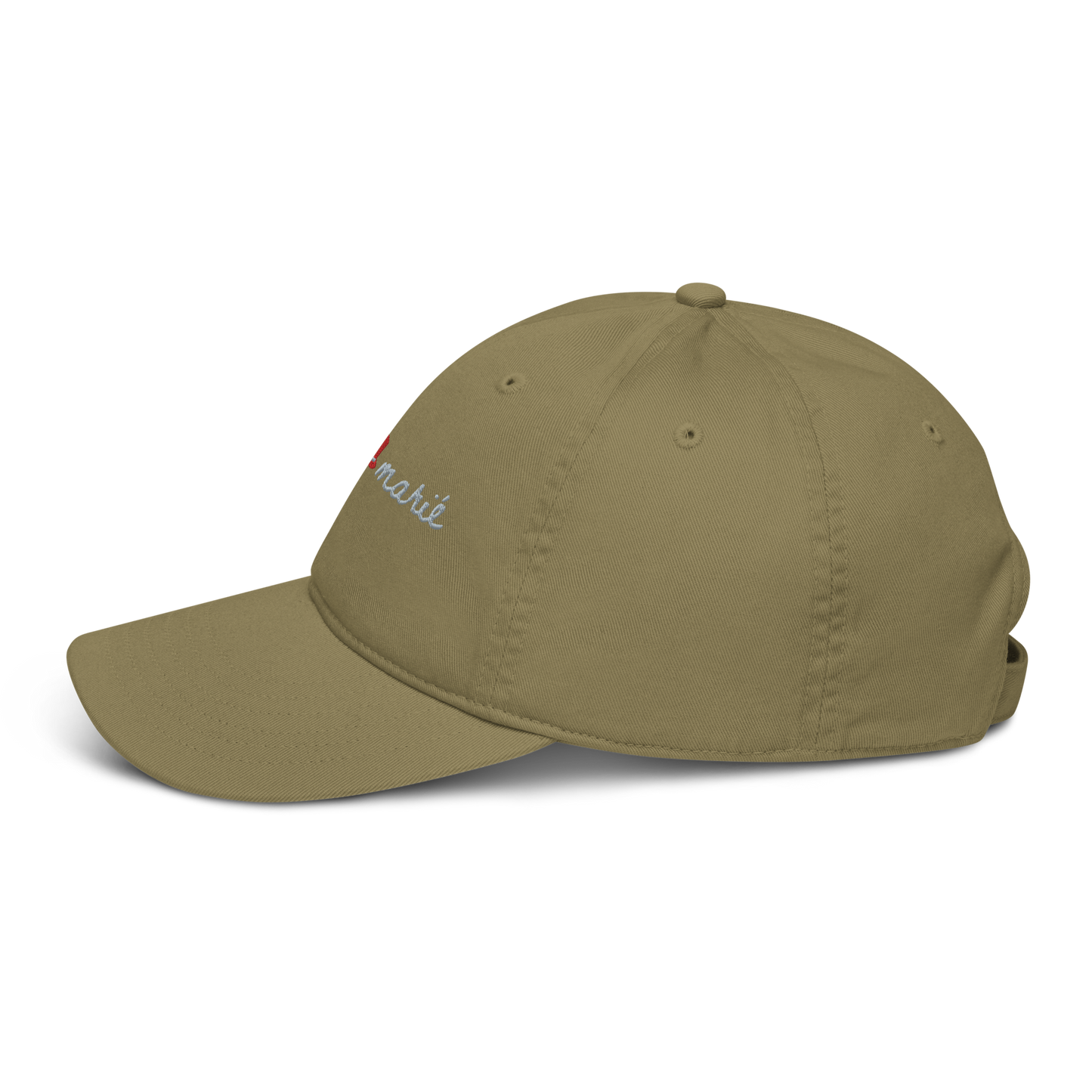 The Groom Jeune Marié Organic Embroidered Baseball Cap