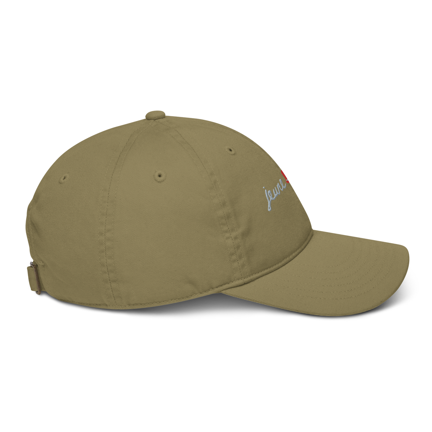 The Groom Jeune Marié Organic Embroidered Baseball Cap