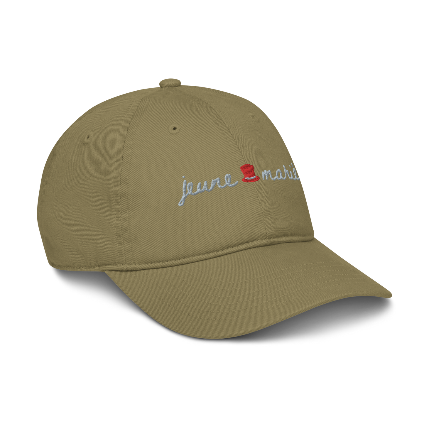 The Groom Jeune Marié Organic Embroidered Baseball Cap