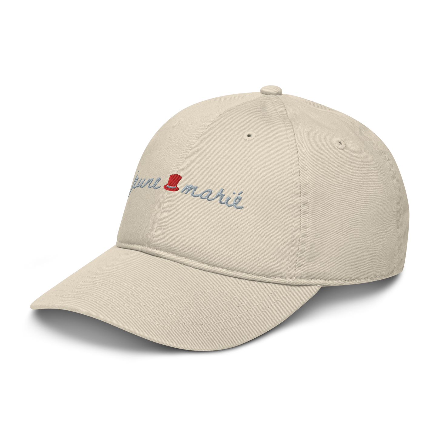 The Groom Jeune Marié Organic Embroidered Baseball Cap