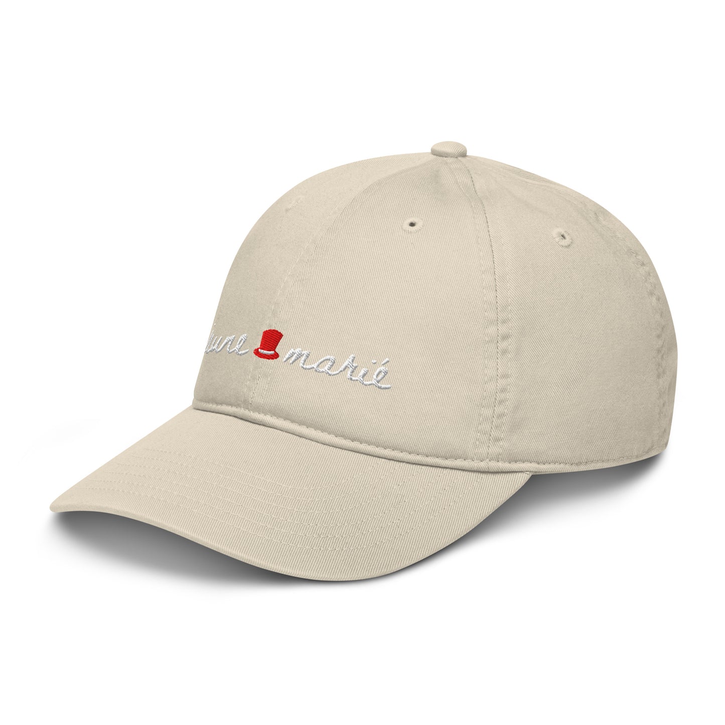 The Groom Jeune Marié Organic Embroidered Baseball Cap