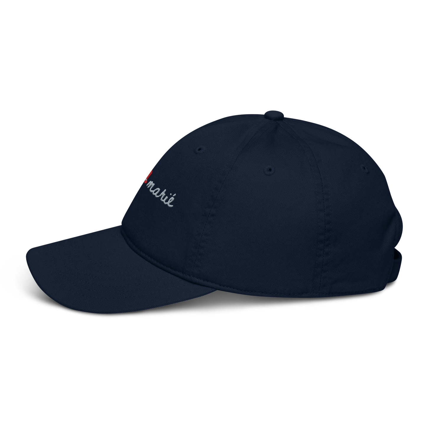 The Groom Jeune Marié Organic Embroidered Baseball Cap