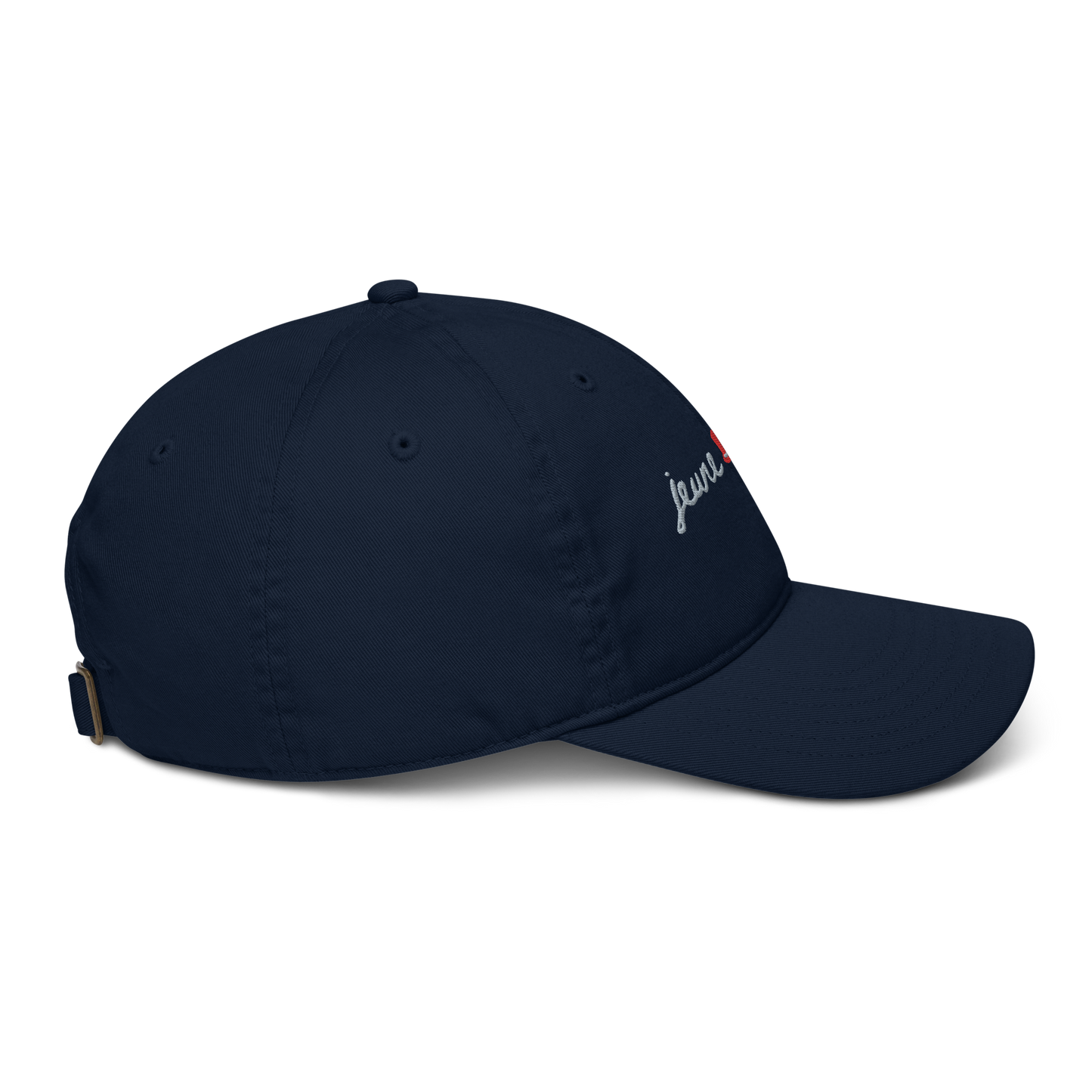 The Groom Jeune Marié Organic Embroidered Baseball Cap