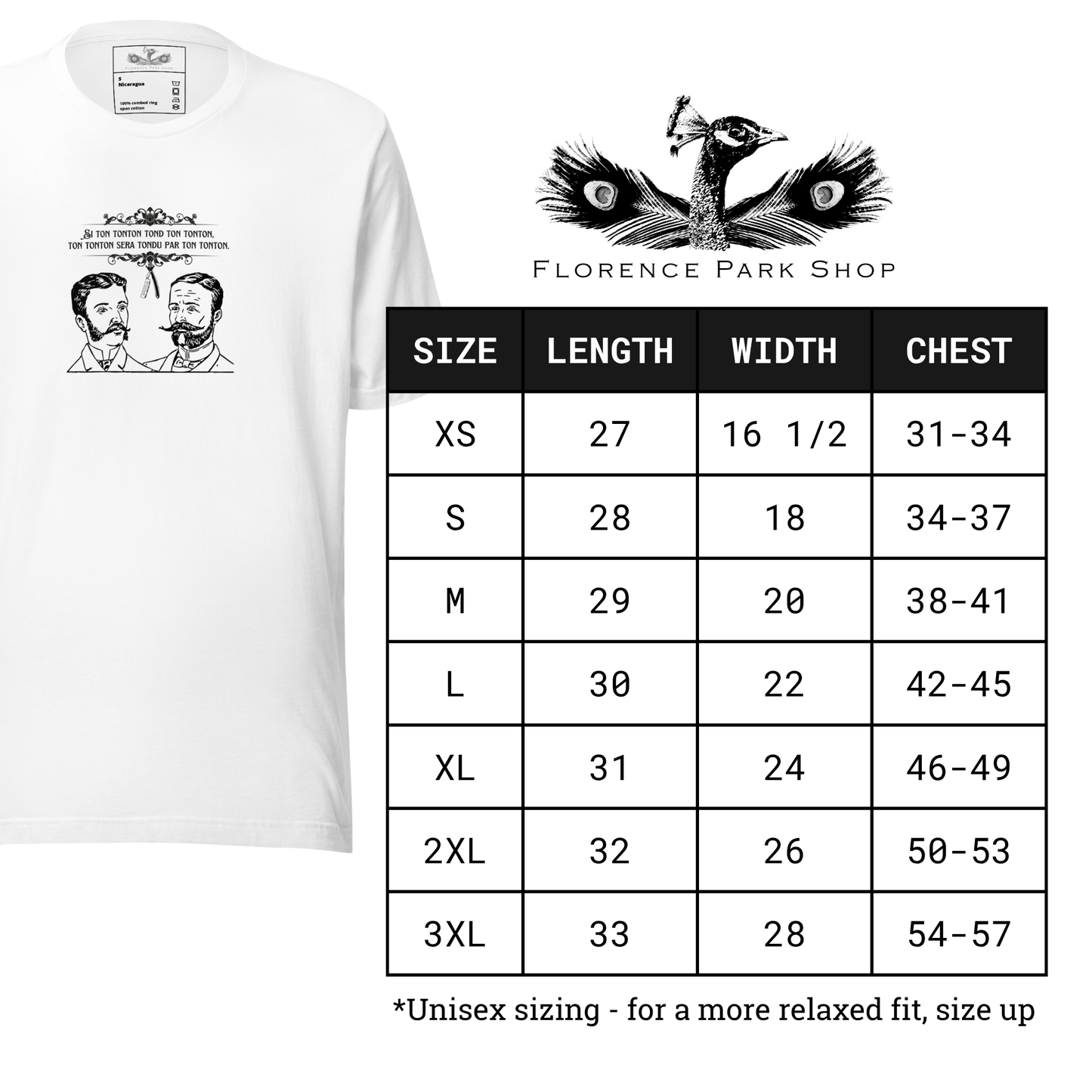 “Si Ton Tonton” French Tongue Twister Unisex T-Shirt