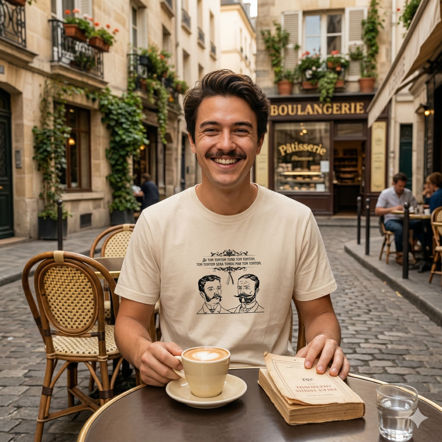 “Si Ton Tonton” French Tongue Twister Unisex T-Shirt