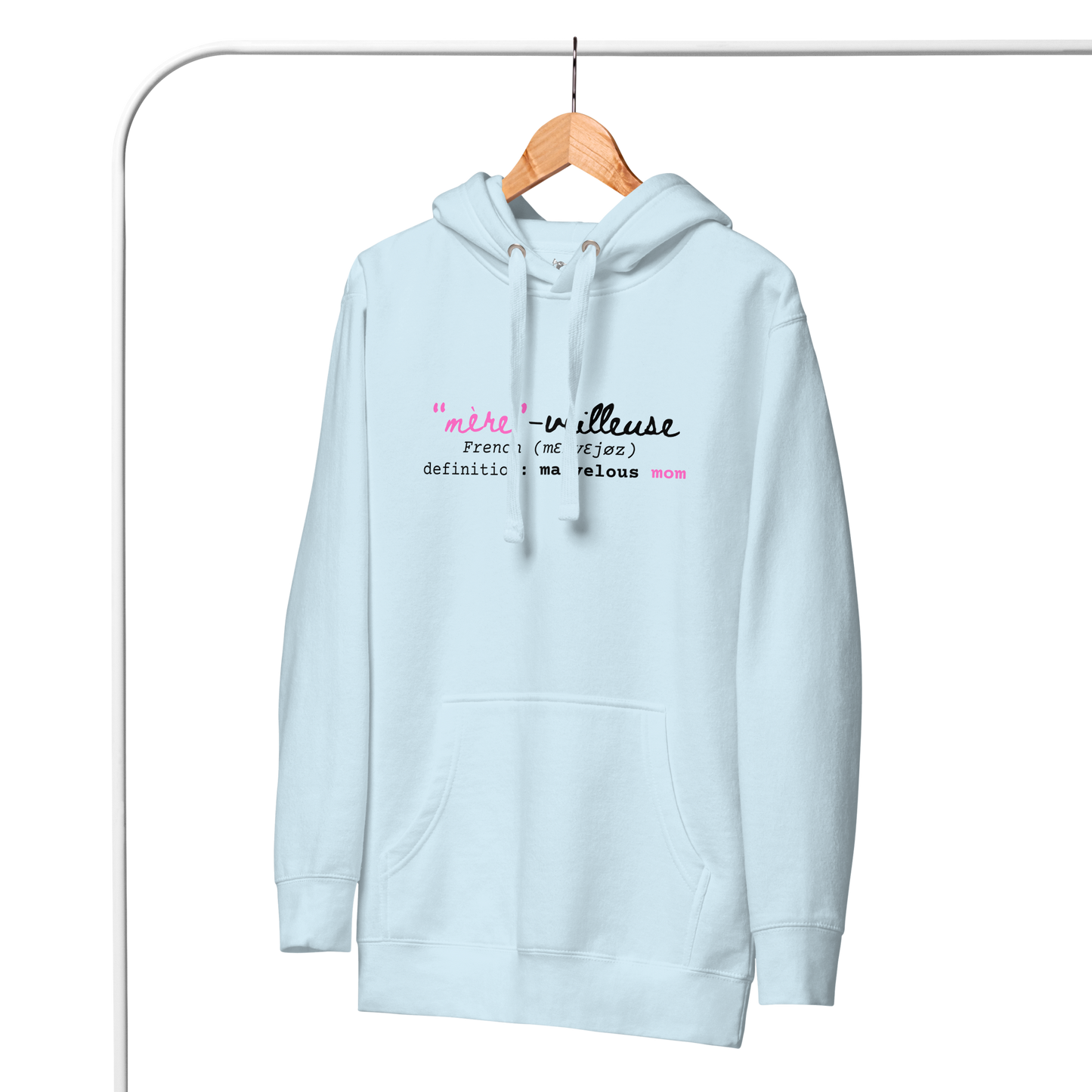 "Mère-veilleuse" Marvelous Mom Premium Hoodie Sweatshirt