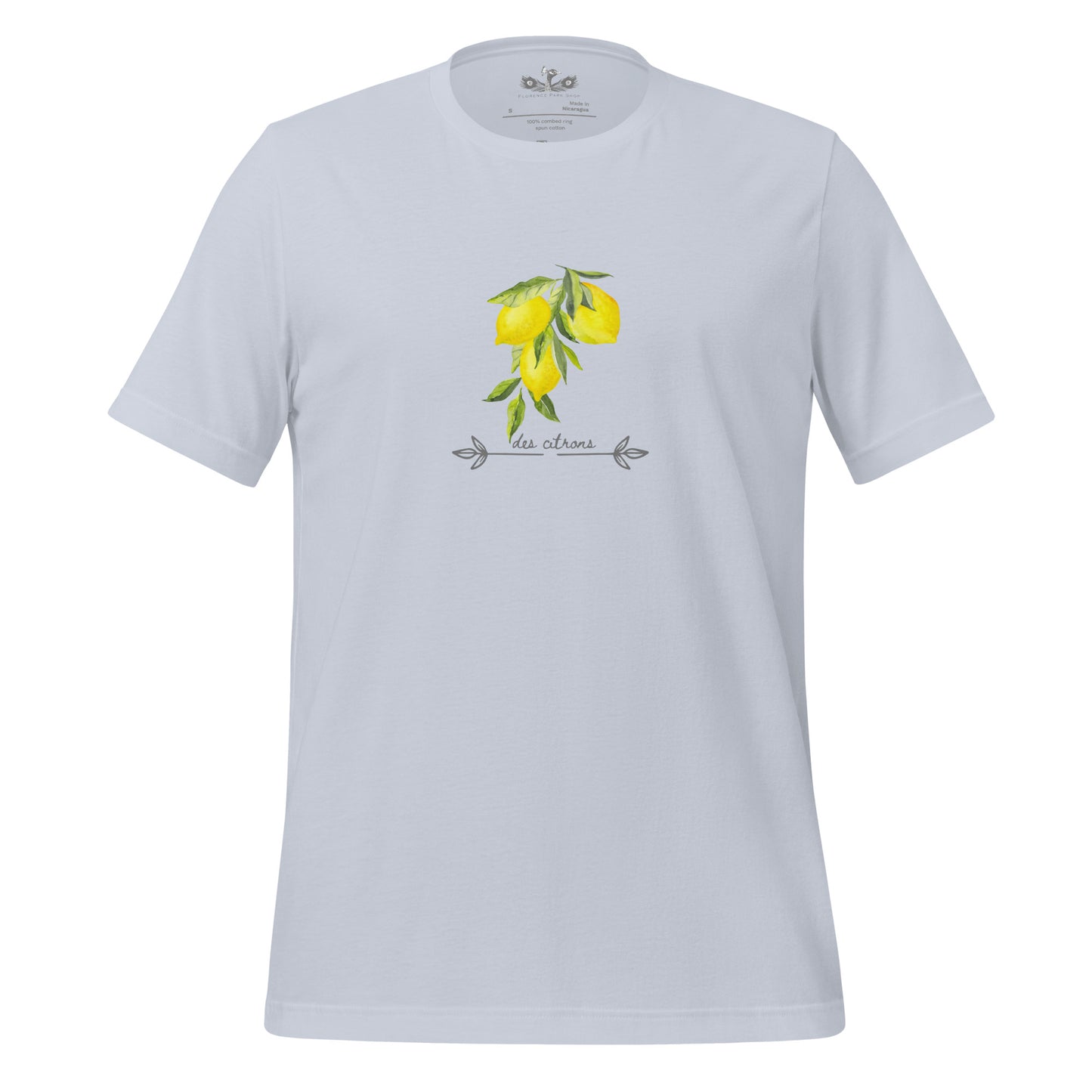 Lemon Citron Botanical Soft Unisex T-Shirt