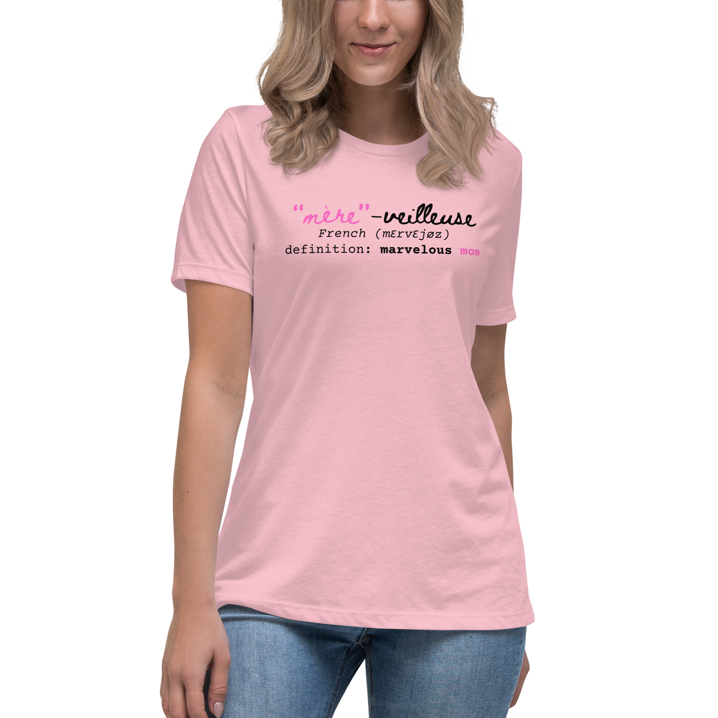 "Mère-veilleuse" Marvelous Mom Softest Relaxed T-Shirt