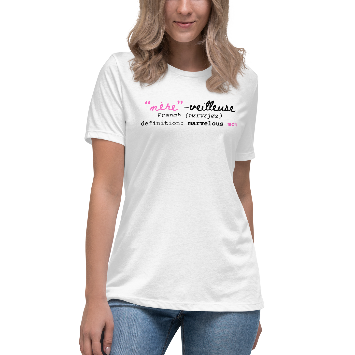 "Mère-veilleuse" Marvelous Mom Softest Relaxed T-Shirt